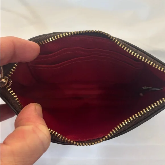 Coach wristlet and bag charm - Picture 3 of 4